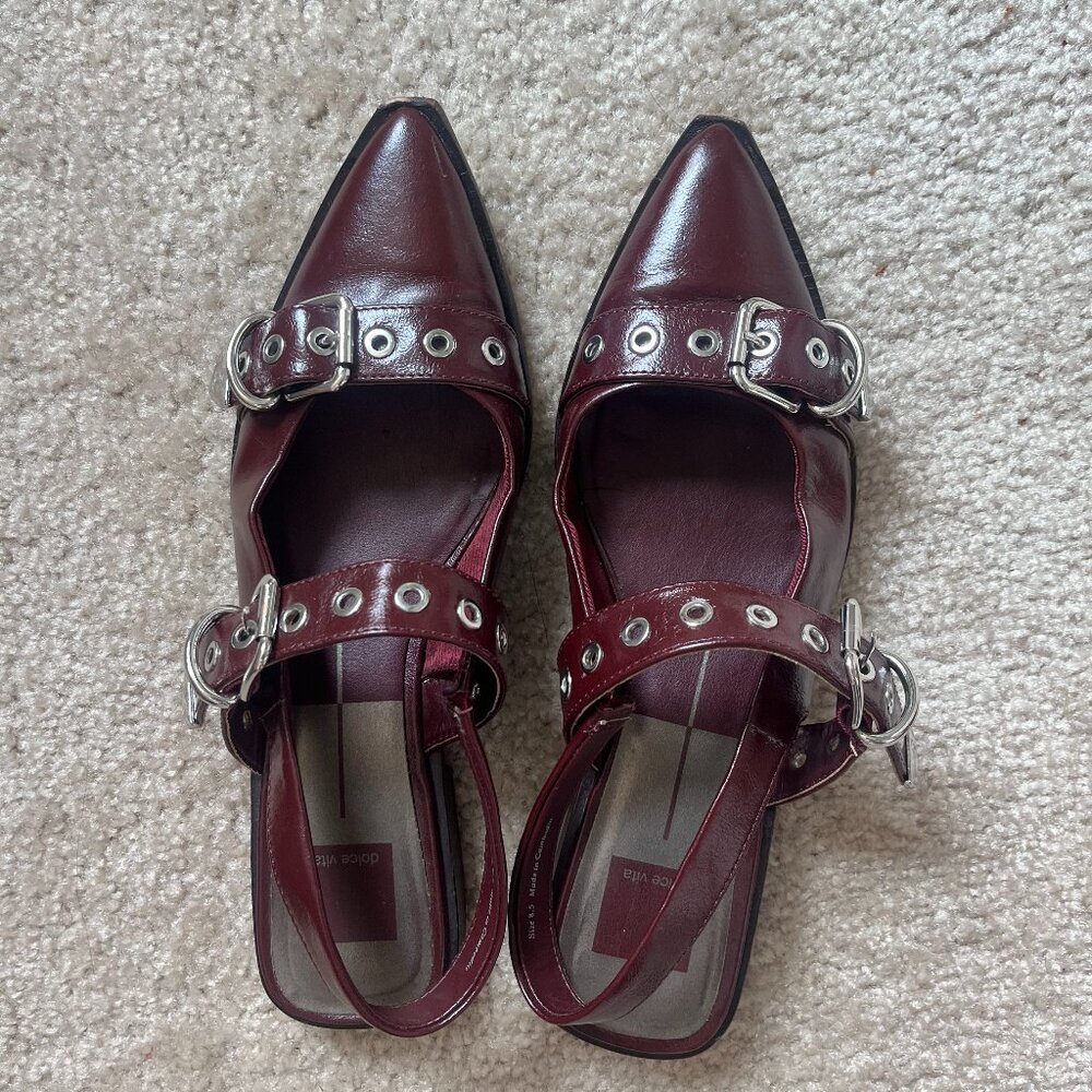 Dolce Vita Double Buckle Flat — 8.5